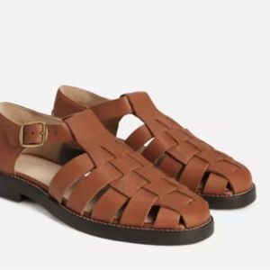 Everlane Leather Fisherman Sandal